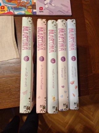 Martina 10€ los 5 libros