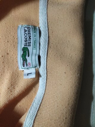 Polo Lacoste Naranja