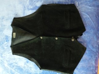 Chaleco de ante para hombre