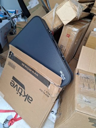 Mesa Plegable Aktive Camping Total Black