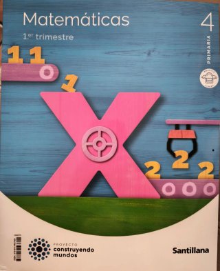 Libros matemáticas Santillana (construyendo mundos
