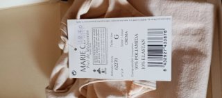 Body Mari Clare Tirantes Talla G Beige