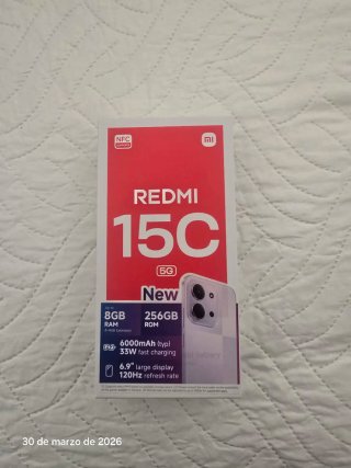 Xiaomi Redmi 15C 256GB Nuevo Caja Original