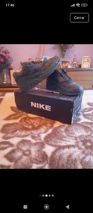 Nike Air Max 90 Negro y Verde