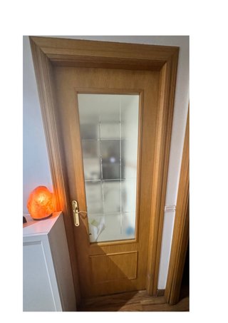 Puerta madera roble cocina/comedor