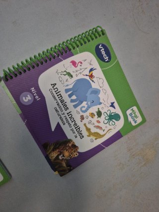 2 Libros Vtech Magi Book (Nivel 3 y 2)