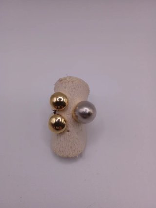 Anillo Oro 18k Bicolor