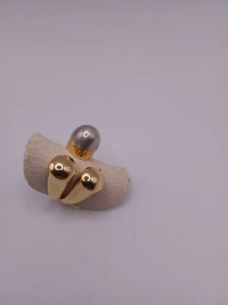 Anillo Oro 18k Bicolor