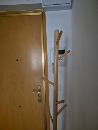Perchero de madera