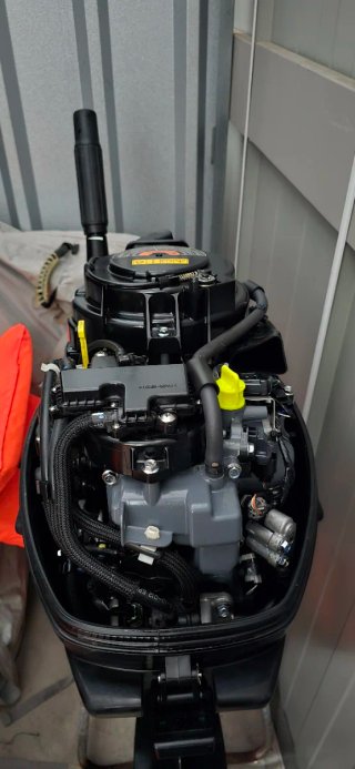 Suzuki 15hp 4 tiempos Motor Fuera Borda y barca