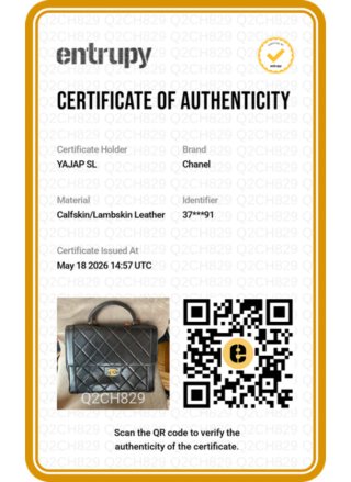 Bolso Chanel Negro Piel Matelassé Vintage