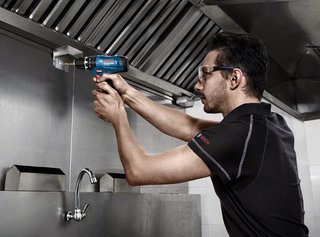Bosch GSB 120-LI taladro 12V 2.0Ah portabrocas