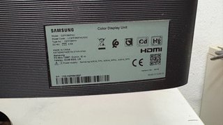 Monitor Samsung 27' Curvo LC27F390FHUXDU