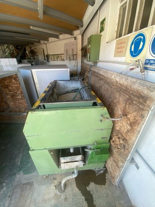 Vibradora pulidora industrial