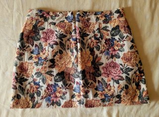 Falda Zara Basic Talla M retro