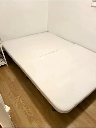 PACK Double Bed 135cm + Max Colchon mattress
