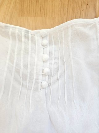 Blusa Massimo Dutti Blanca Talla M