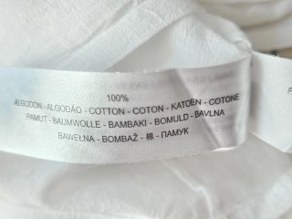 Blusa Massimo Dutti Blanca Talla M