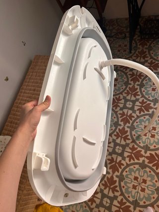 Bañera bebé plegable con cojín+ropa de bebé niña