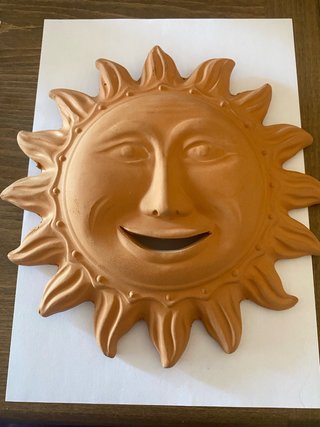 Sole da parete in terracotta