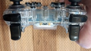 Wii U Pro Controller. AfterGlow RGB Blue. Wireless