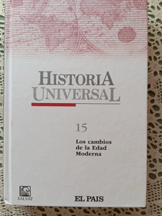 Libros de Historia Universal de tapa dura por 7€.