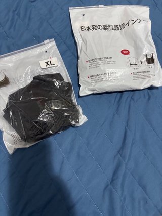 Reggiseno sportivo nero taglia XL pz.2