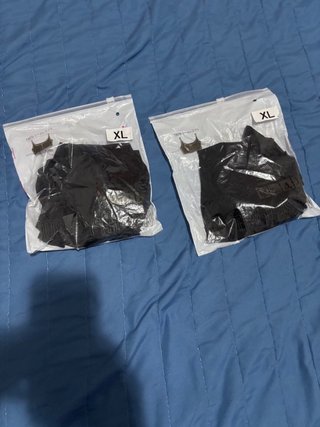 Reggiseno sportivo nero taglia XL pz.2