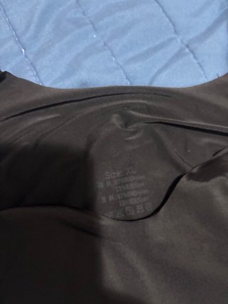 Reggiseno sportivo nero taglia XL pz.2