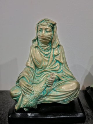 Figuras Tuareg Hombre y Mujer (2 uds)