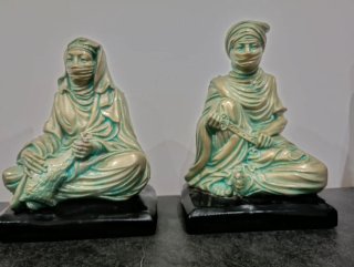 Figuras Tuareg Hombre y Mujer (2 uds)
