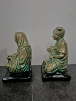 Figuras Tuareg Hombre y Mujer (2 uds)