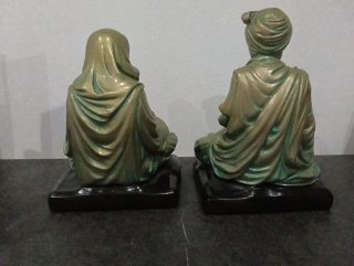 Figuras Tuareg Hombre y Mujer (2 uds)