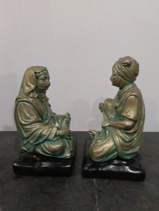 Figuras Tuareg Hombre y Mujer (2 uds)