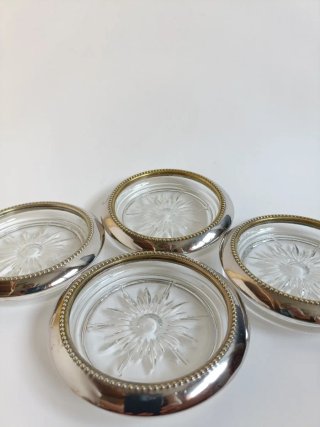 Juego 4 Posavasos Vintage W.&S. Blackinton