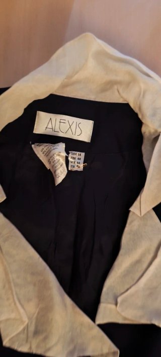 Chaqueta Blazer Alexis Azul y Blanco