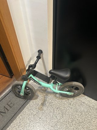 Bicicleta sin pedales Sawyer color menta