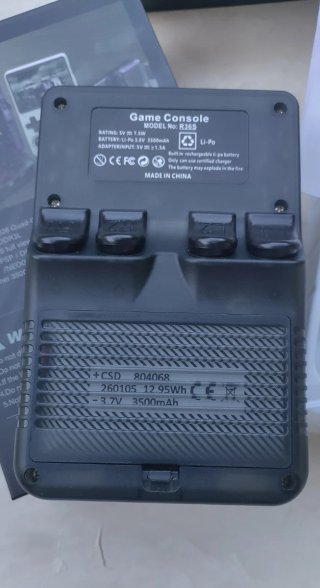 R36S Consola de Videojuegos Portátil + SD-64GB