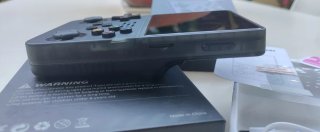 R36S Consola de Videojuegos Portátil + SD-64GB