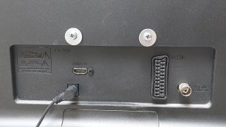 Televisión LG 23" Negra