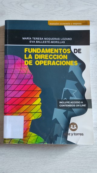 Fundamentos de dirección de operaciones ADE - UNED