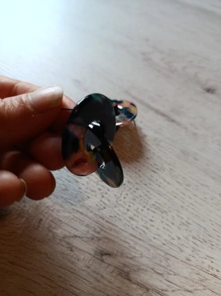 Pendientes acrílicos multicolor