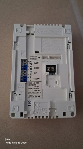 Videoportero Aiphone JB-2MED