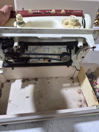 Máquina de coser Singer portátil