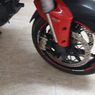 Ducati Multistrada 1200s Roja y Negra