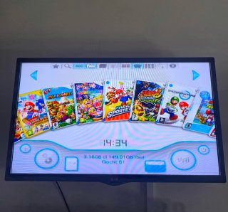 Nintendo Wii White Edition + HDD e Giochi