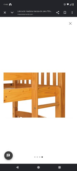 Litera de madera Venprodin