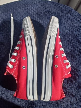 Converse Rojas Bajas Talla 38