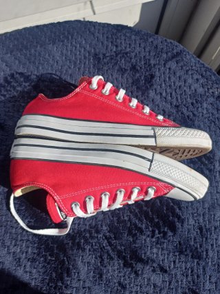 Converse Rojas Bajas Talla 38