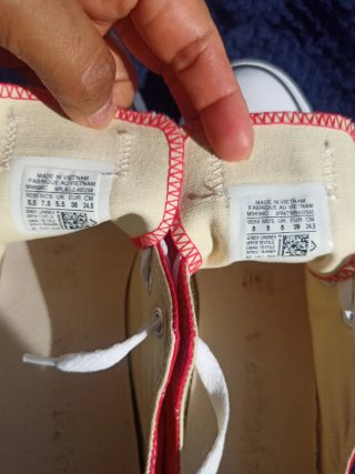 Converse Rojas Bajas Talla 38